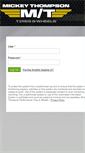 Mobile Screenshot of mickeythompsonworld.net