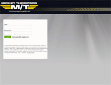 Tablet Screenshot of mickeythompsonworld.net
